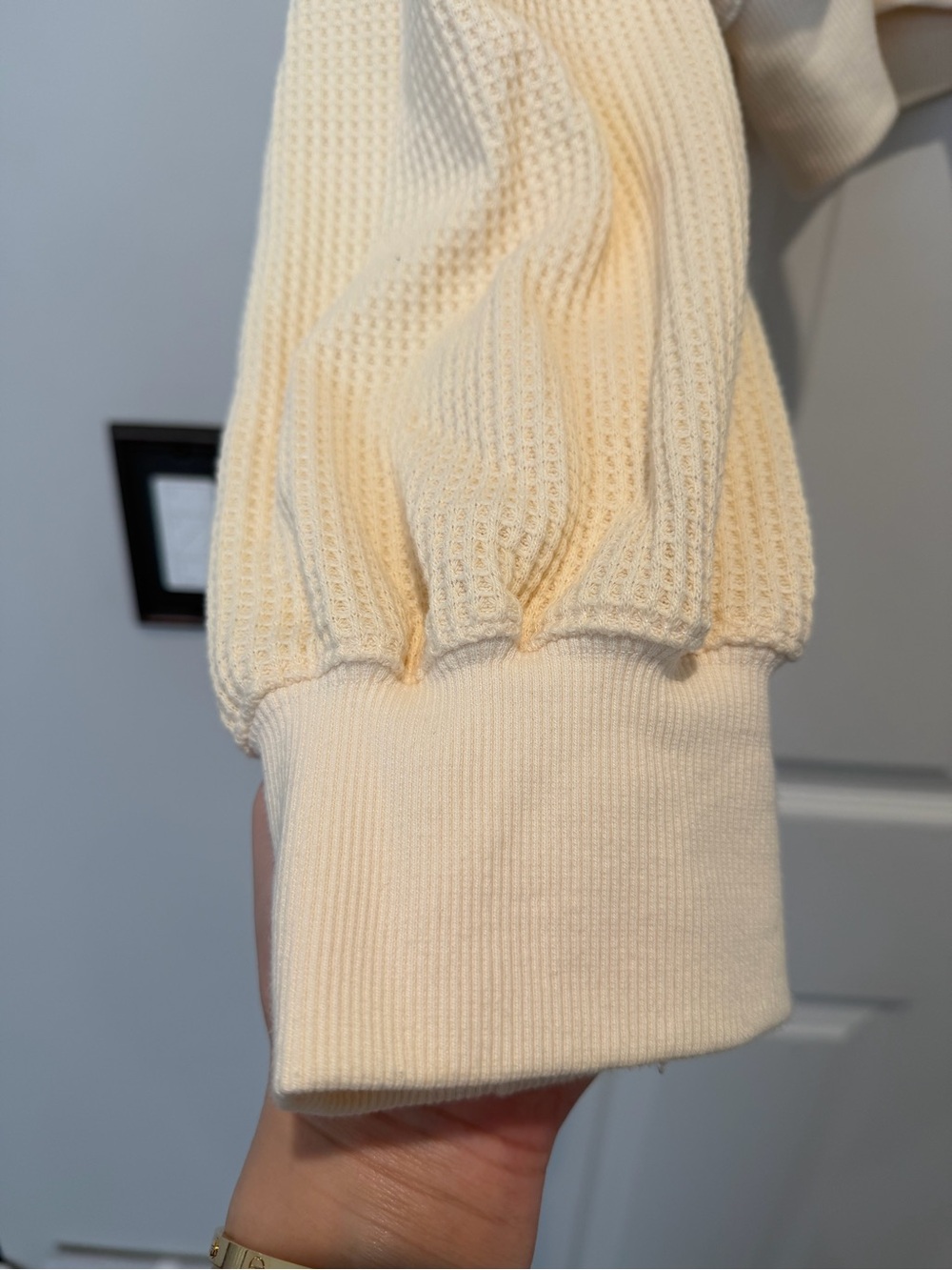 Auth. ✅ 1987 Label WEST END WAFFLE ZIP IN "DOWN THE CAPE" Size XL 💛 - Picture 4 of 8
